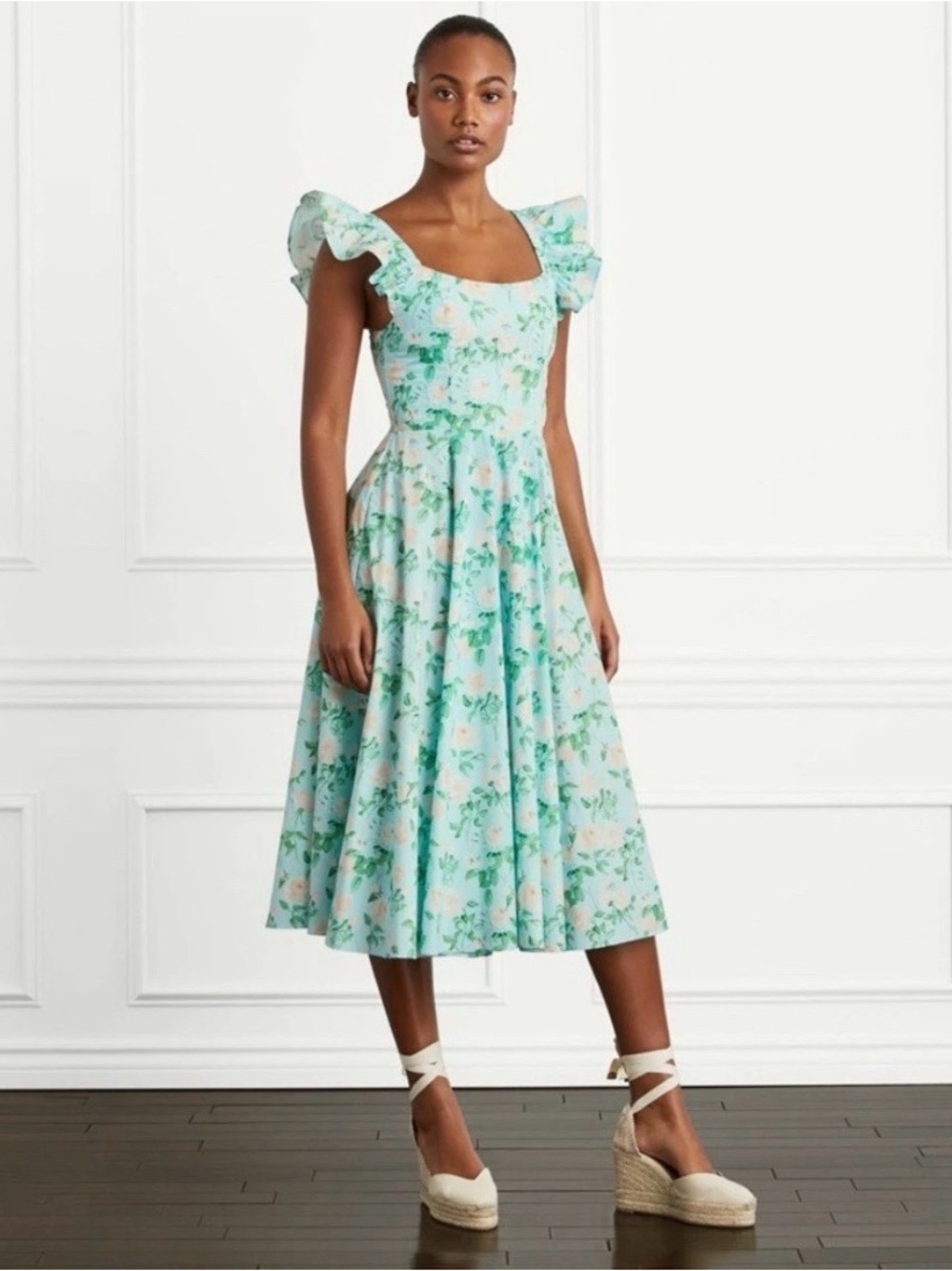 Hill House Daphne Floral Small Dress New With Tags - Picture 1 of 6
